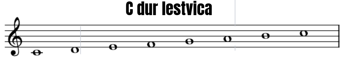 C dur lestvica