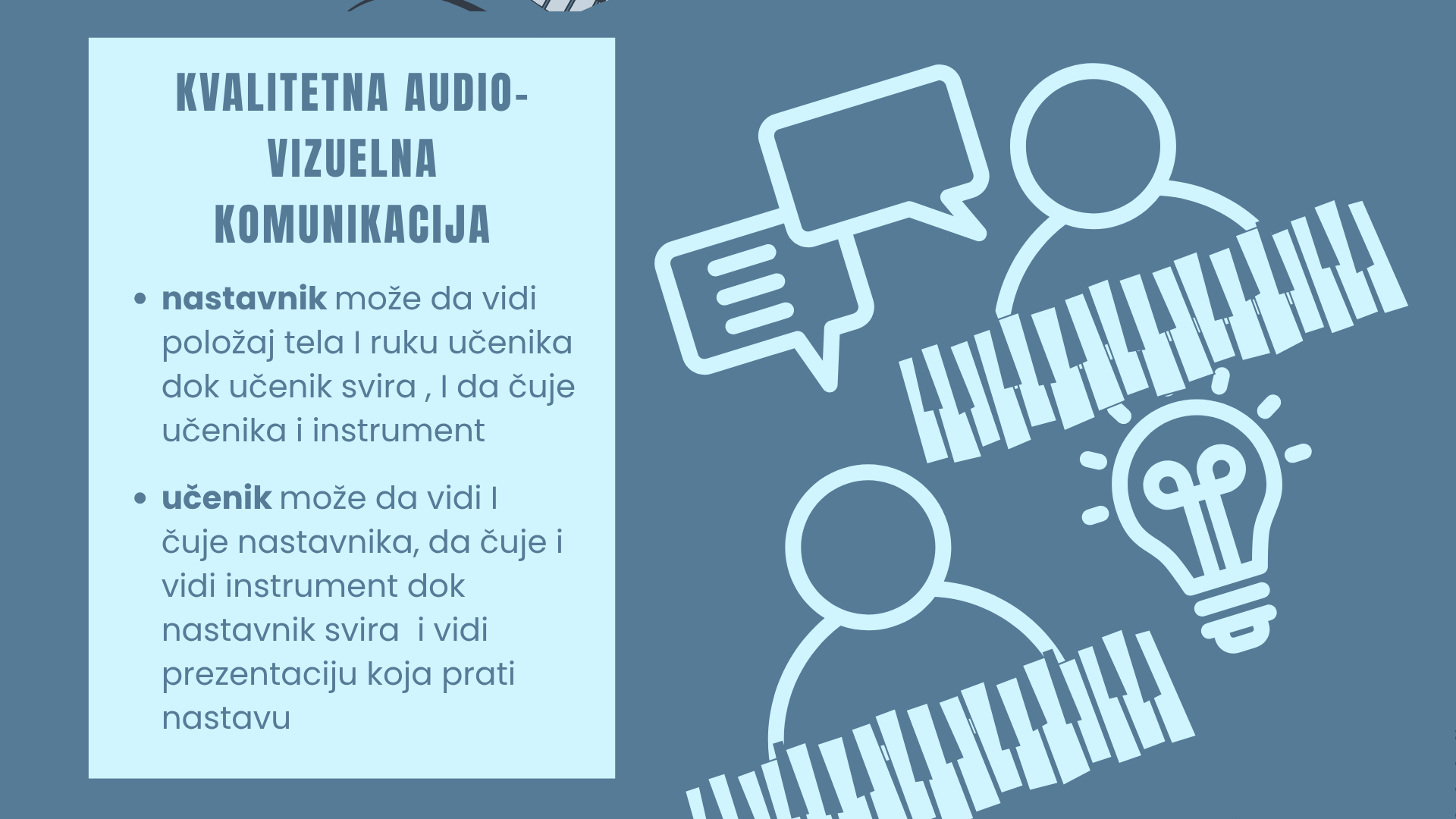 Kvalitetna audio vizuelna komunikacija